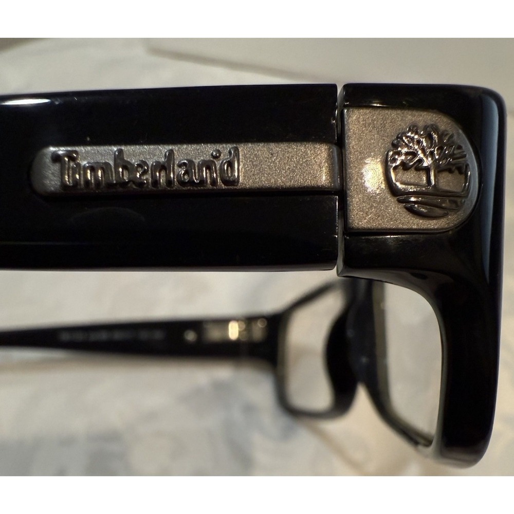 Timberland Eyeglasses Male Black TB1123 Frames Only Col.B5 55 17 135 HM Used - Picture 3 of 10